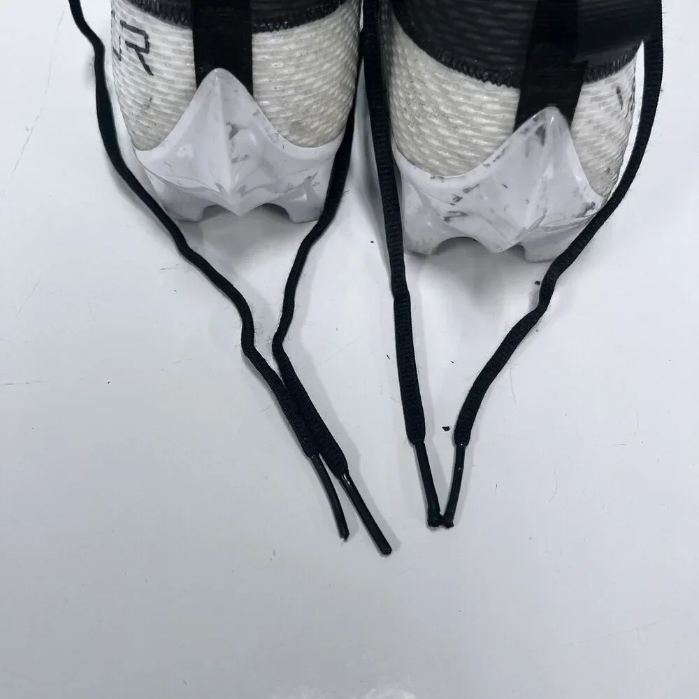 Nike Vapor Edge Speed 360 2 'Black White' DA5455-001 Football Cleats Size 10.5